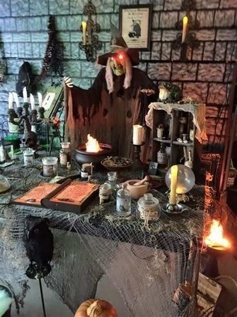 Home depot halloween witch themed home accents